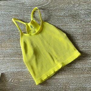 Free people Free movement Happiness Runs cropped tank/bra